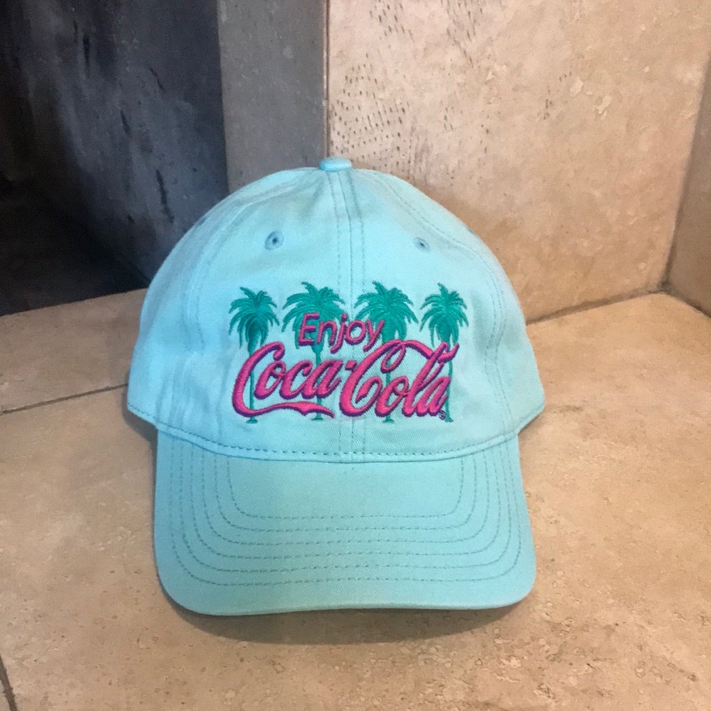 Coca-Cola Aqua Blue Cap